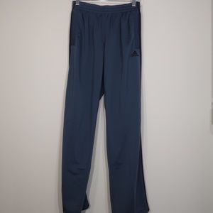 adidas Solid Gray with Black Streaks Sweats